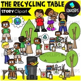 The Recycling Table - Short Story Clip Art Set {Educlips Clipart}