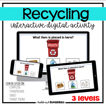 Preview of The Recycling interactive digital activity (distance learning)