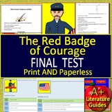 The Red Badge of Courage Test - Printable AND Self-Grading