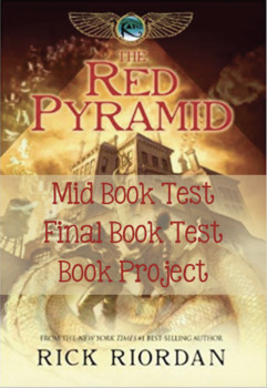 The Red Pyramid Mid/Final Book Test and Book Project by Multi-age ...