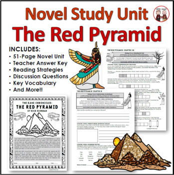 Preview of The Red Pyramid Novel Unit