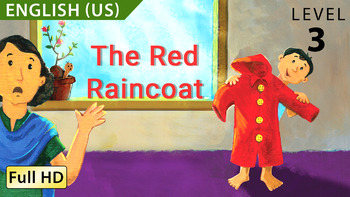 Preview of The Red Raincoat: Learn English (US) with subtitles - Story for Children