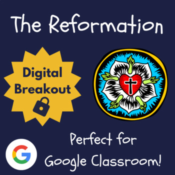 Preview of The Reformation Escape Room | Middle Ages Digital Breakout
