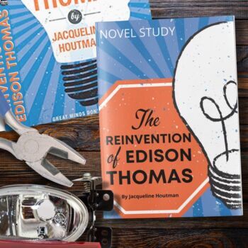 Preview of The Reinvention of Edison Thomas Novel Study - Science Literacy