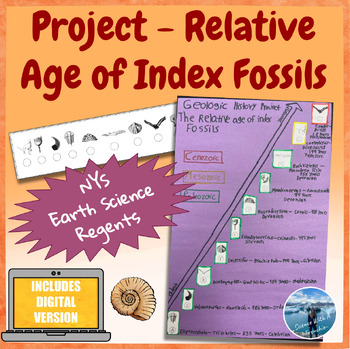 Preview of The Relative Age of Index Fossils Activity | Project | NYS Earth Science Regents
