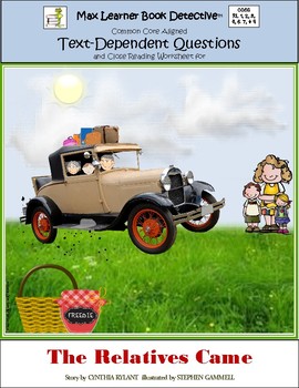 Preview of The Relatives Came: Text-Dependent Questions and Close Reading Worksheet