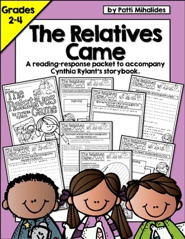 Preview of The Relatives Came by Cynthia Rylant: Reading Response Activities