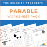 The Religion Teacher's Parable Worksheet Pack