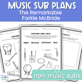 The Remarkable Farkle McBride Elementary Music Sub Plans f