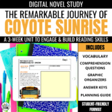 The Remarkable Journey of Coyote Sunrise Novel Study - Boo