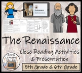 The Renaissance Close Reading Comprehension Activity | 5th