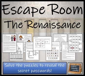 Preview of The Renaissance Escape Room Activity