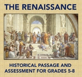 The Renaissance: History Reading Passage and Assessment