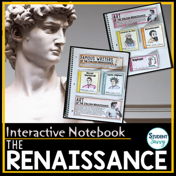 Preview of The Renaissance Interactive Notebook Worksheets Europe Italy Medieval Times