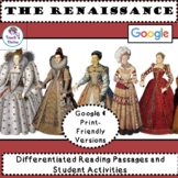 The Renaissance Overview Differentiated Close Read Lesson 