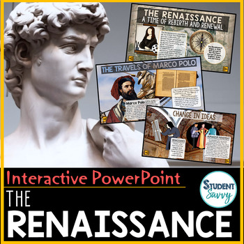 Preview of The Renaissance PowerPoint & Google Slides - Google Classroom Italy Europe