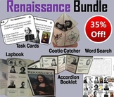 The Renaissance Task Cards & Activities: Leonardo da Vinci