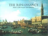 The Renaissance - The Italian Renaissance - With Student Handout