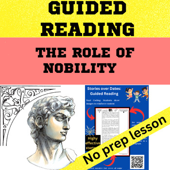 Preview of The Renaissance  -  The Role of Nobility Guided Reading