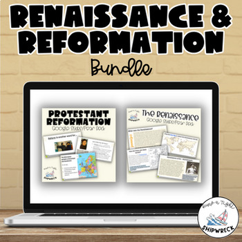 Preview of The Renaissance and Reformation Bundle of Interactive Activities and Lessons