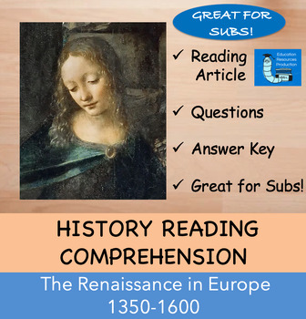 Preview of The Renaissance in Europe 1350-1600