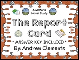 The Report Card (Andrew Clements) Novel Study / Reading Co