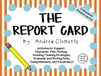 the report card by andrew clements