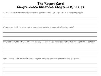 the report card by andrew clements