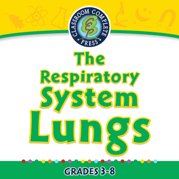Preview of The Respiratory System - Lungs - NOTEBOOK Gr. 3-8