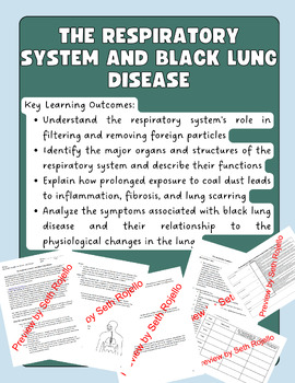 Preview of The Respiratory System and Black Lung Disease