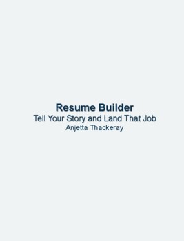 Preview of The Resume Builder
