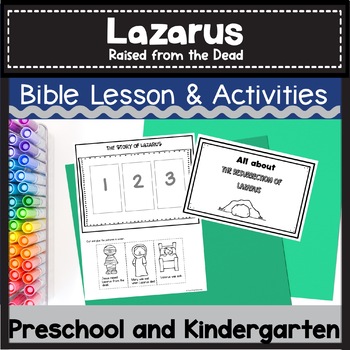Download The Resurrection of Lazarus Bible Lesson (All About Series-Preschool/Kinder)