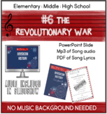 The Revolutionary War History Song- Teach the important fa