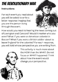 The Revolutionary War Self-Guided Packet