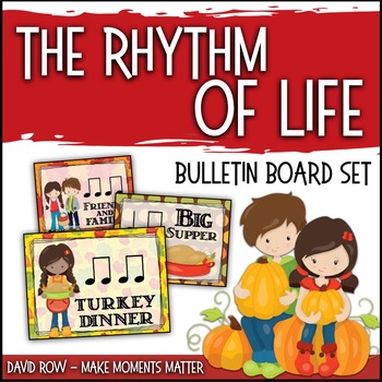 Preview of The Rhythm of Life - Fall-themed Rhythm Bulletin Board