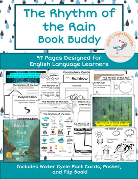 Preview of The Rhythm of the Rain Book Buddy - Water Cycle