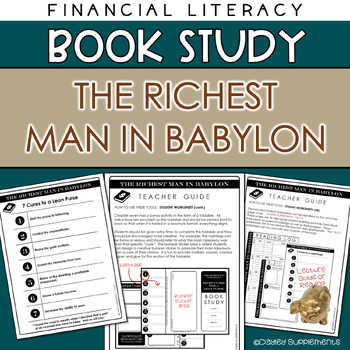 Preview of The Richest Man in Babylon Book Study - Financial Literacy