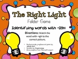 The Right Light- folder game for igh