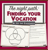 The Right Path: Finding your Vocation Career Counseling Activity
