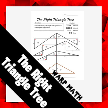 Preview of The Right Triangle Tree Activity