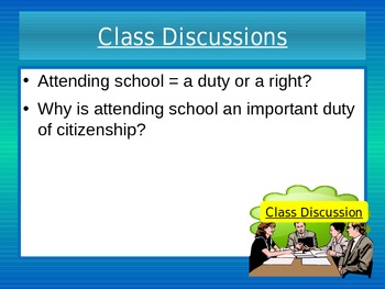 Preview of The Rights, Duties, and Responsibilities of Citizenship