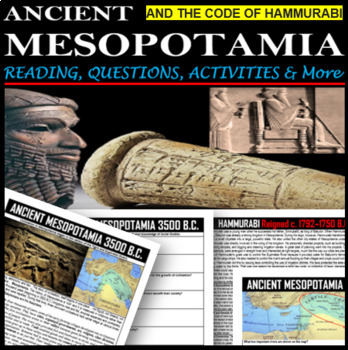 Preview of Ancient Mesopotamia & the Code of Hammurabi