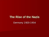 The Rise of the Nazi Party 1920-1934 Powerpoint version