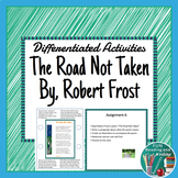 The Road Not Taken Differentiated Activities Printable wit