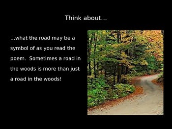 The Road Not Taken PowerPoint by Kimberly Dana | TPT