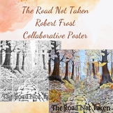 The Road Not Taken - Robert Frost Collaborative Poster