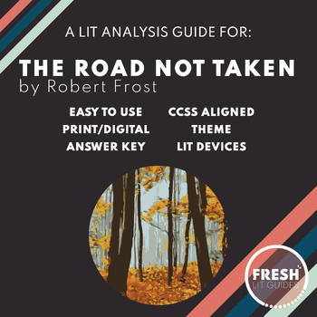 Preview of The Road Not Taken by Robert Frost | Poetry Analysis | Theme | Individuality