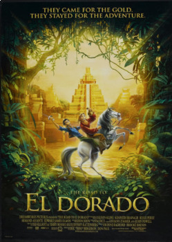 Preview of The Road To El Dorado Movie Guide Questions in ENGLISH | In Chronological Order 
