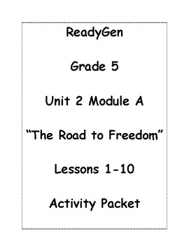 Preview of The Road to Freedom Packet