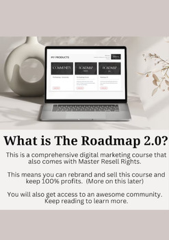 Preview of The Roadmap 2.0 Master Resell Rights MRR Digital Marketing Training Course+1:1
